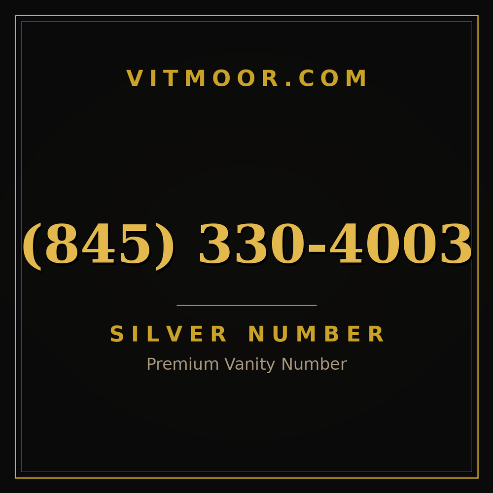 845 330-4003