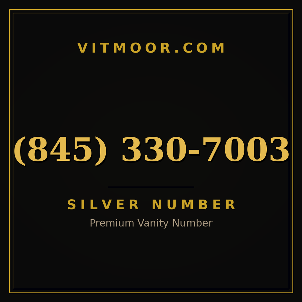 845 330-7003
