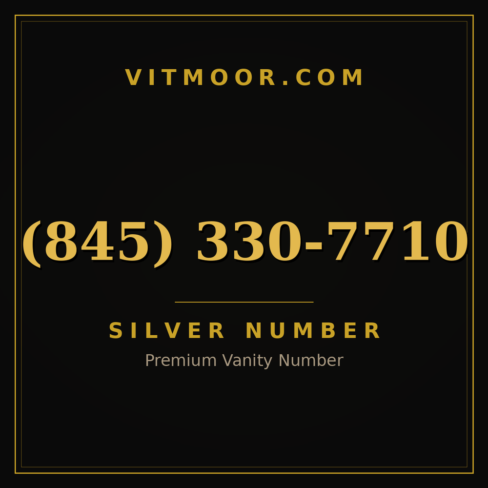 845 330-7710
