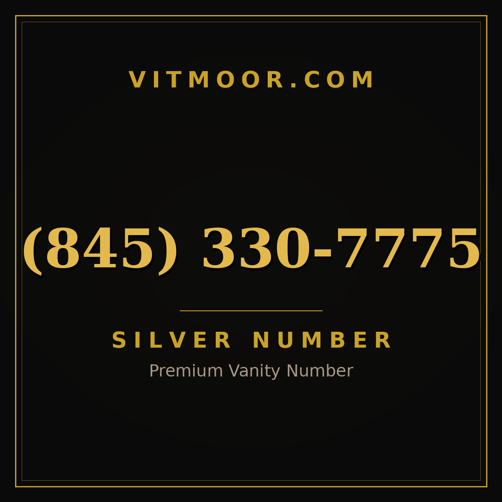 845 330-7775