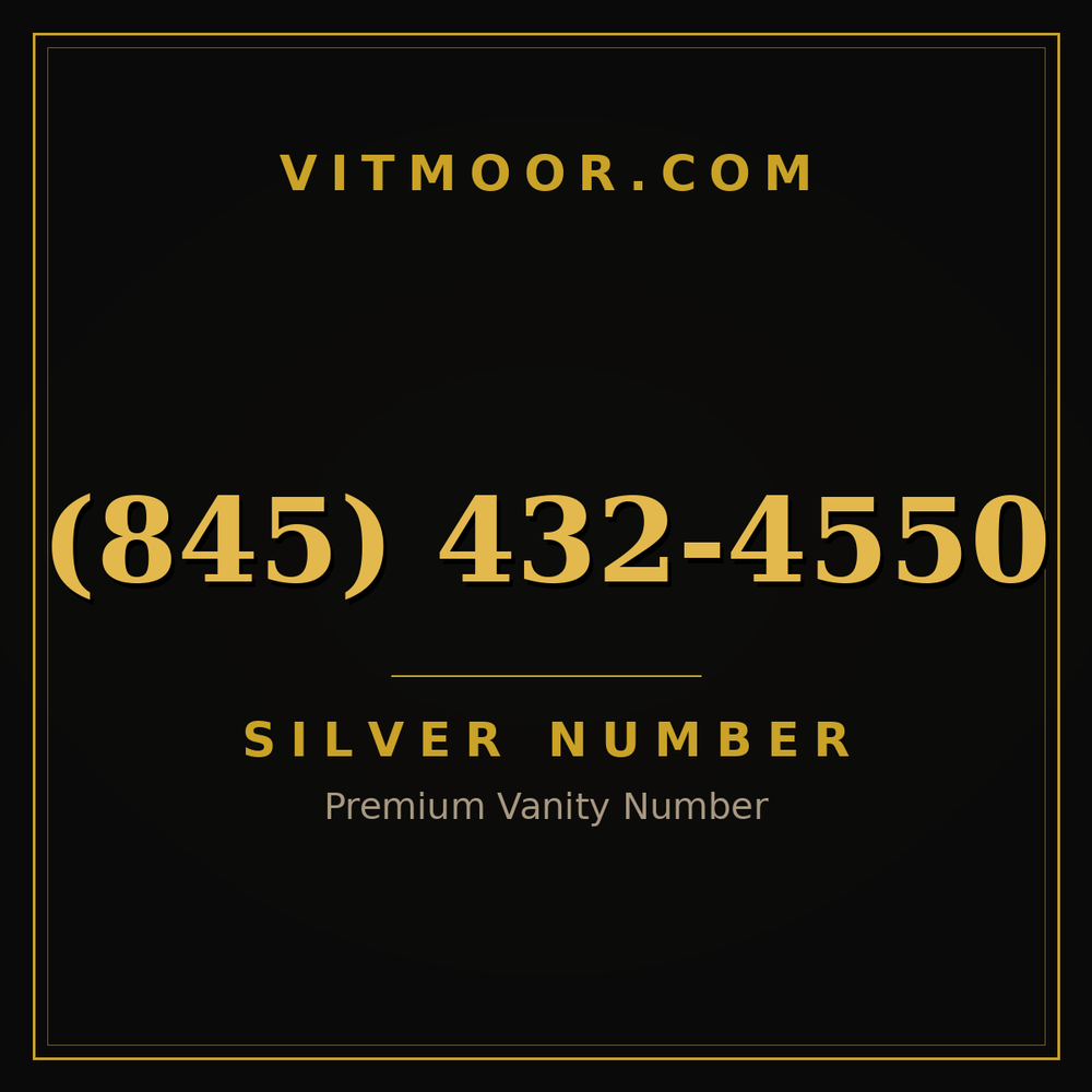 845 432-4550