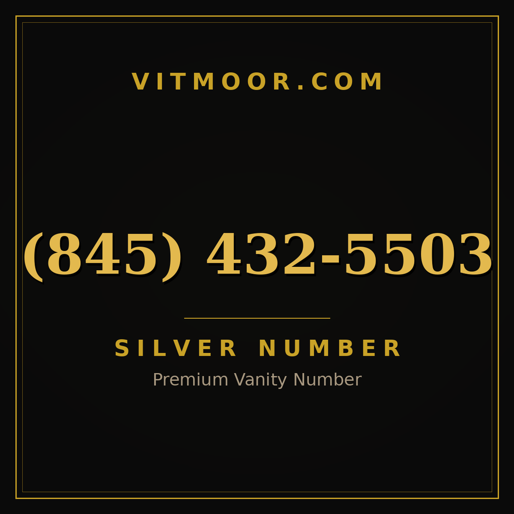 845 432-5503
