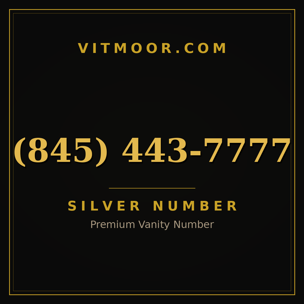 845 443-7777