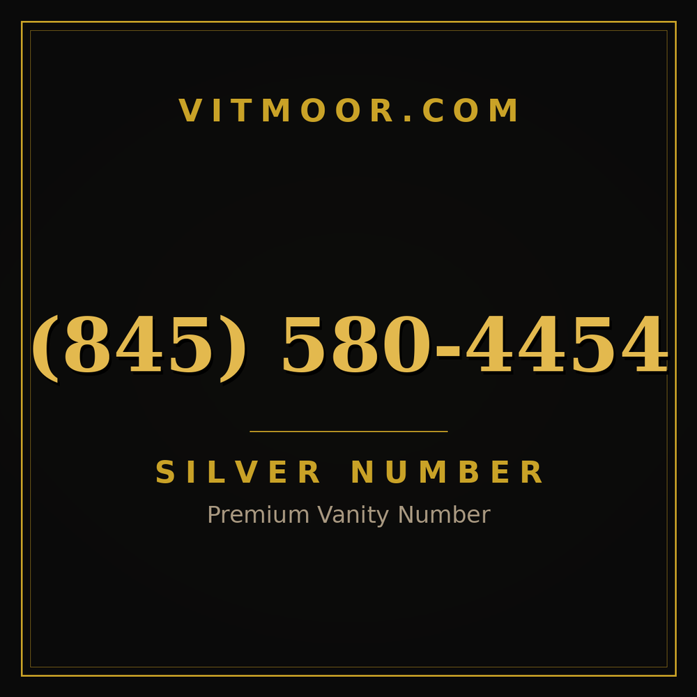 845 580-4454