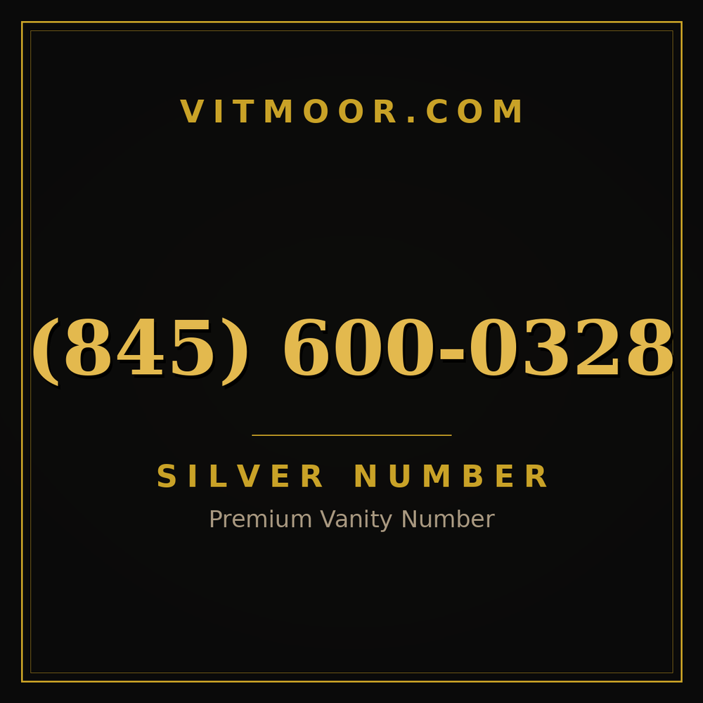 845 600-0328