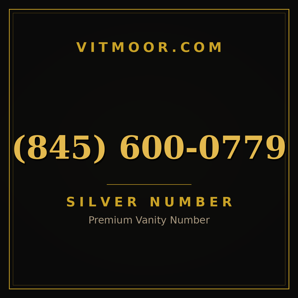 845 600-0779