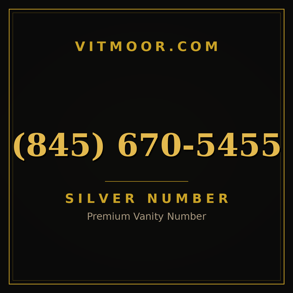 845 670-5455