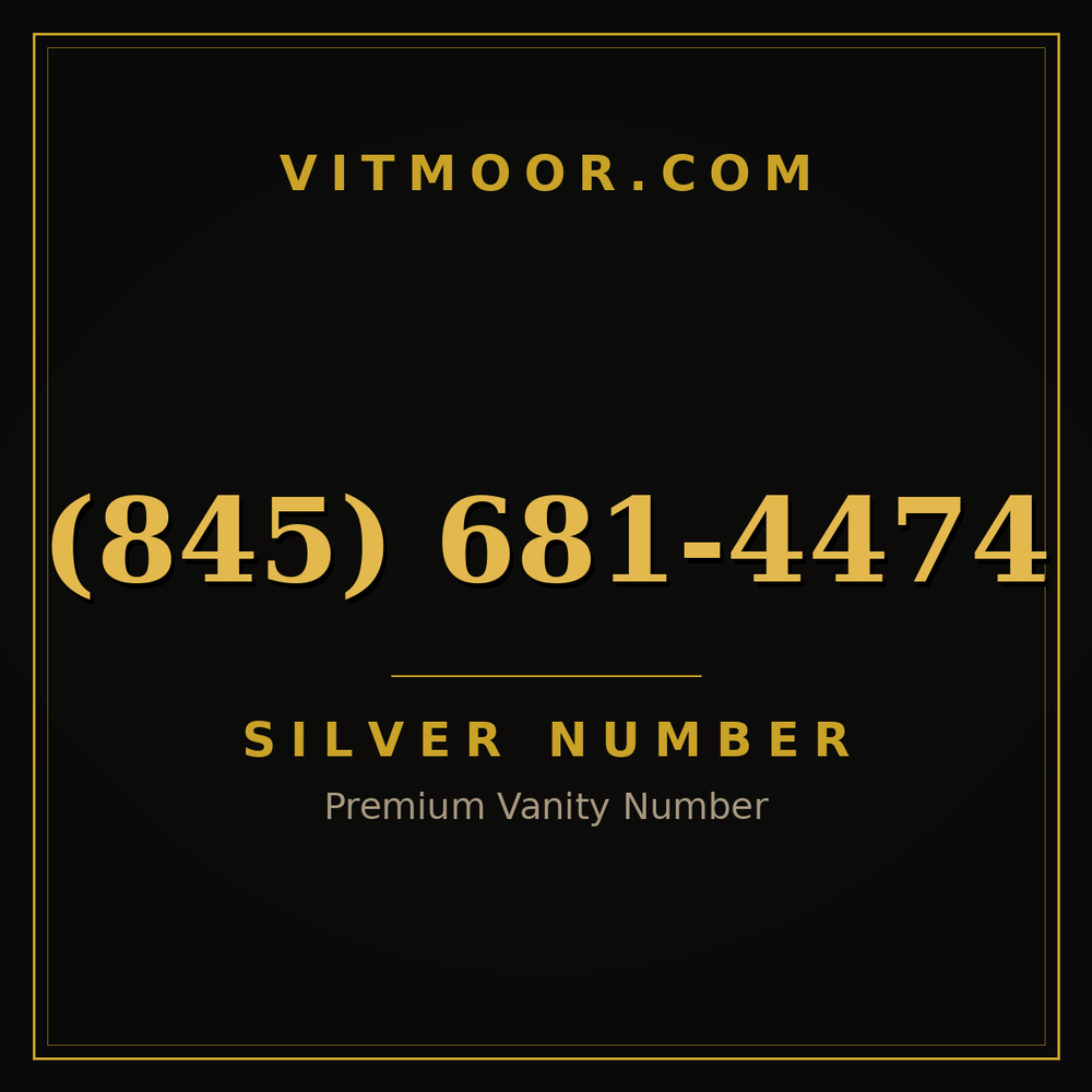 845 681-4474