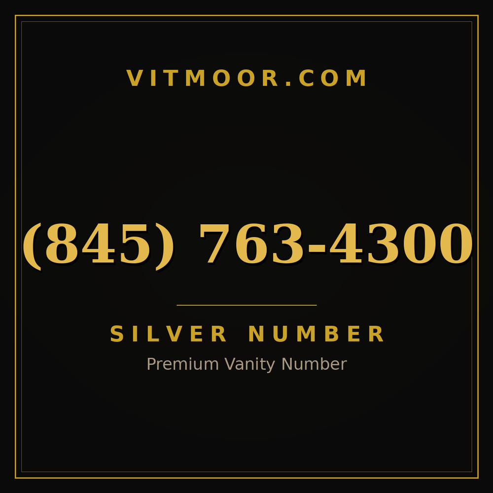845 763-4300