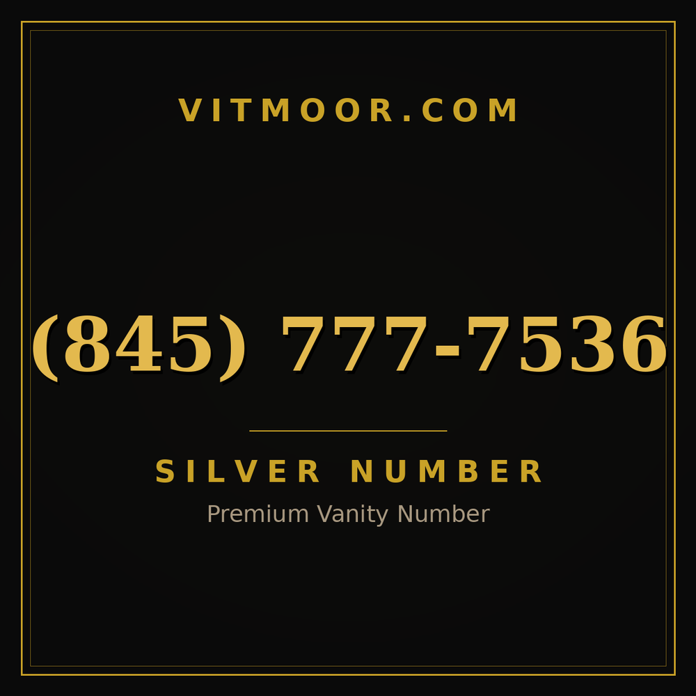 845 777-7536