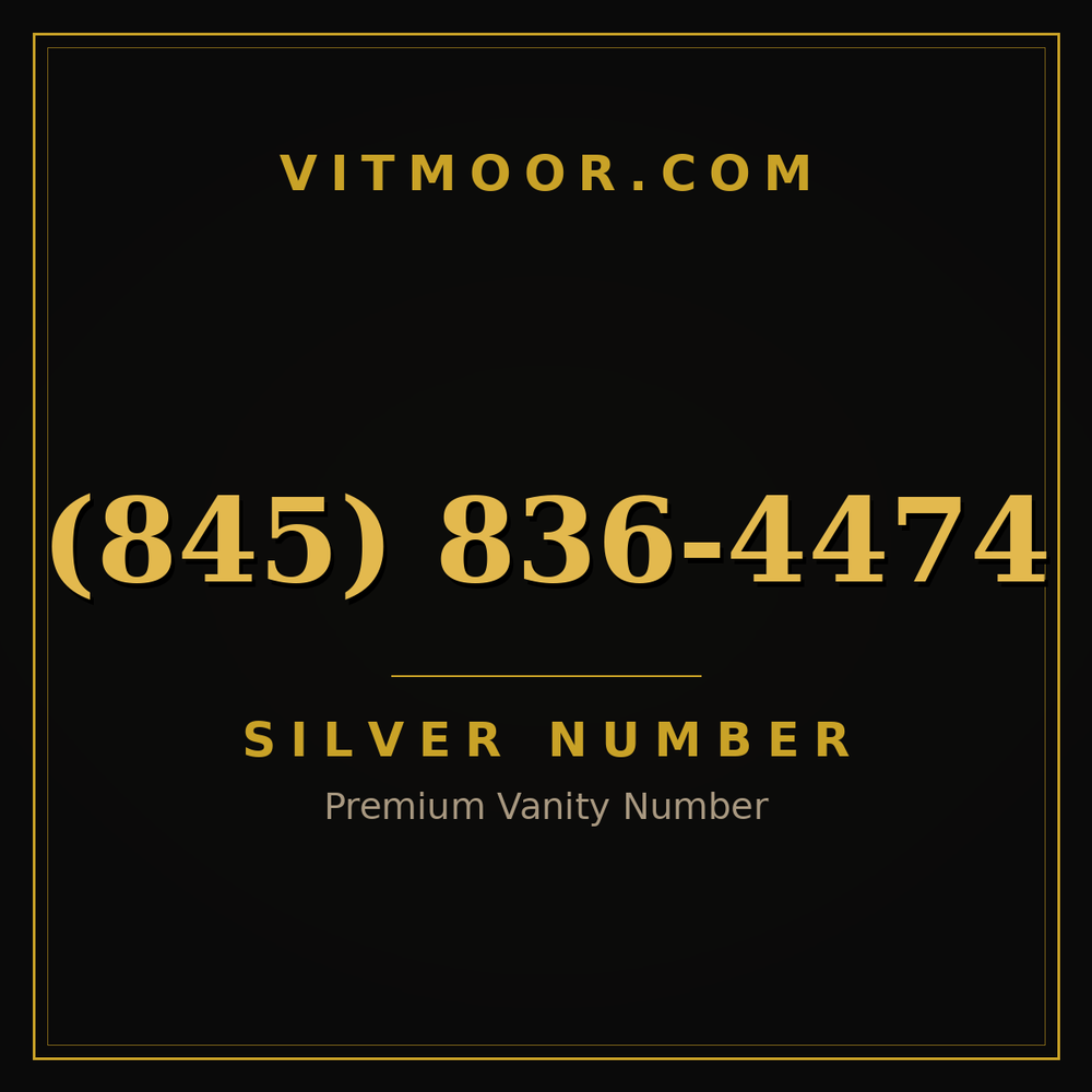 845 836-4474