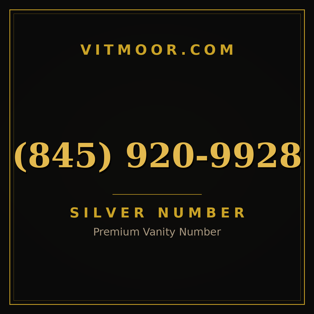 845 920-9928