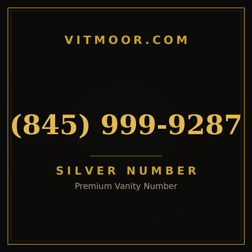 845 999-9287