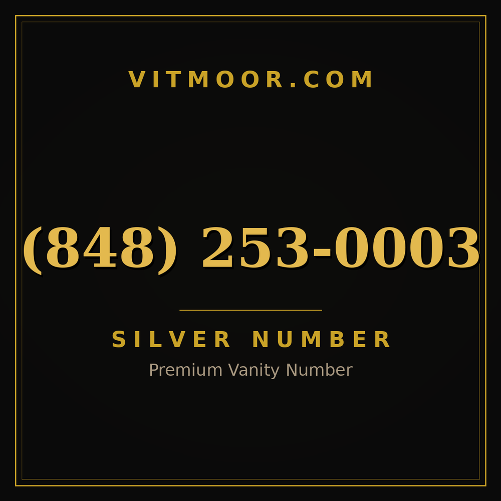 848 253-0003