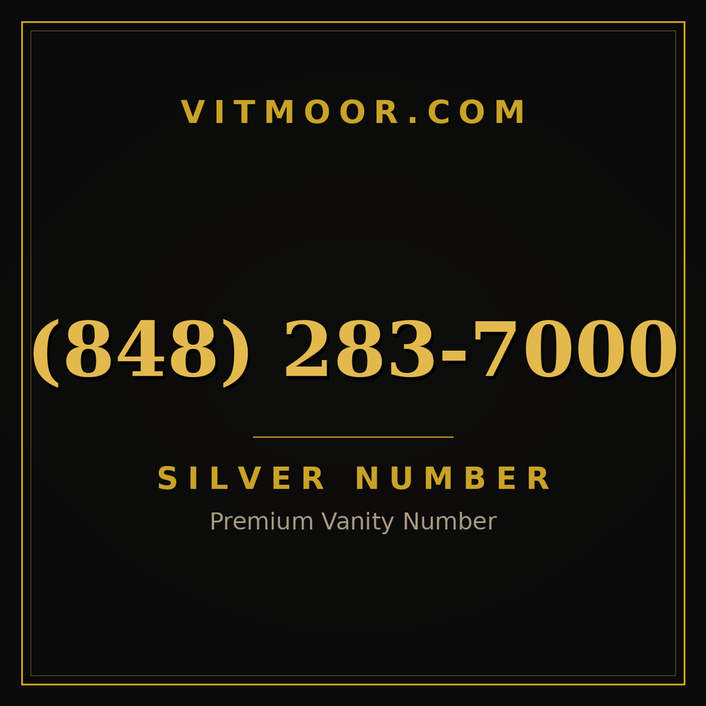 848 283-7000
