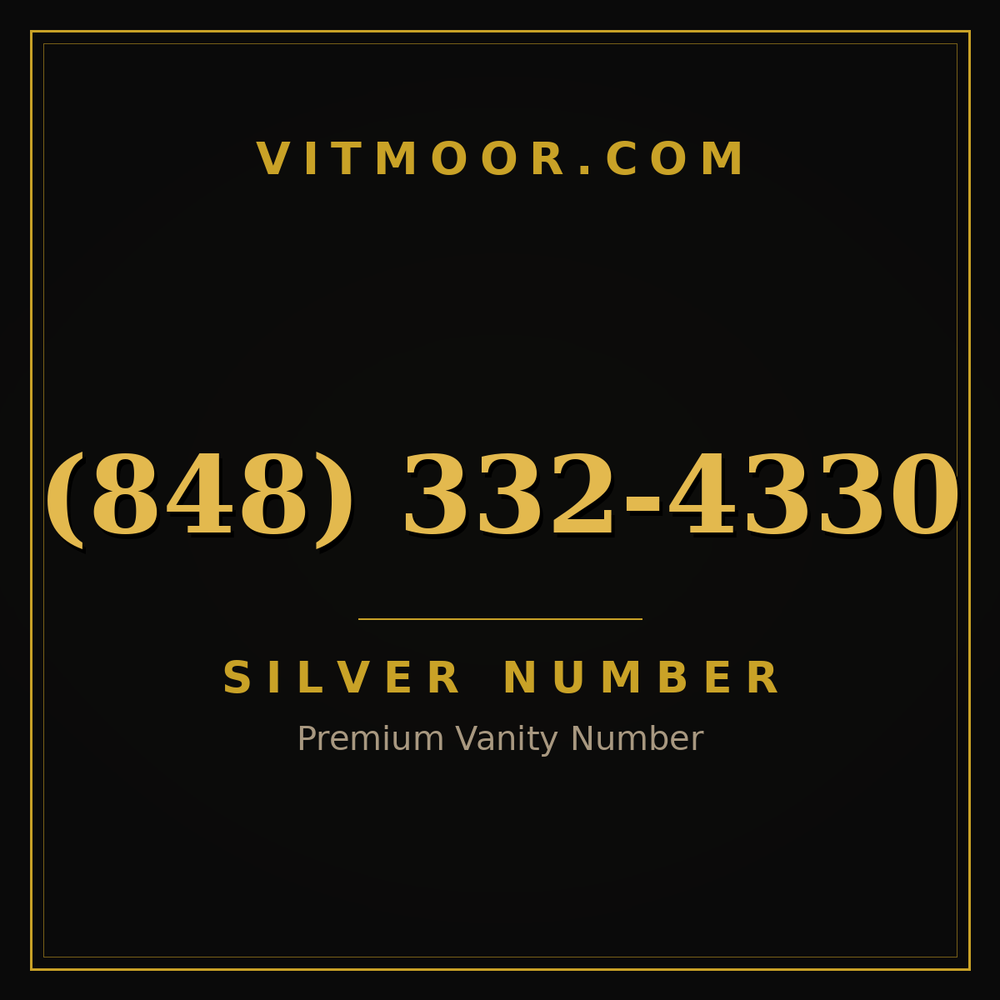 848 332-4330