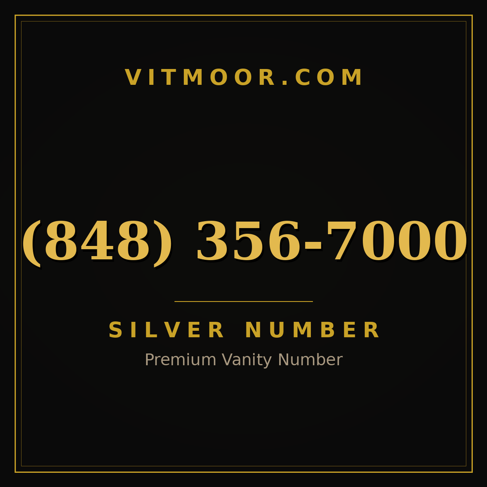848 356-7000