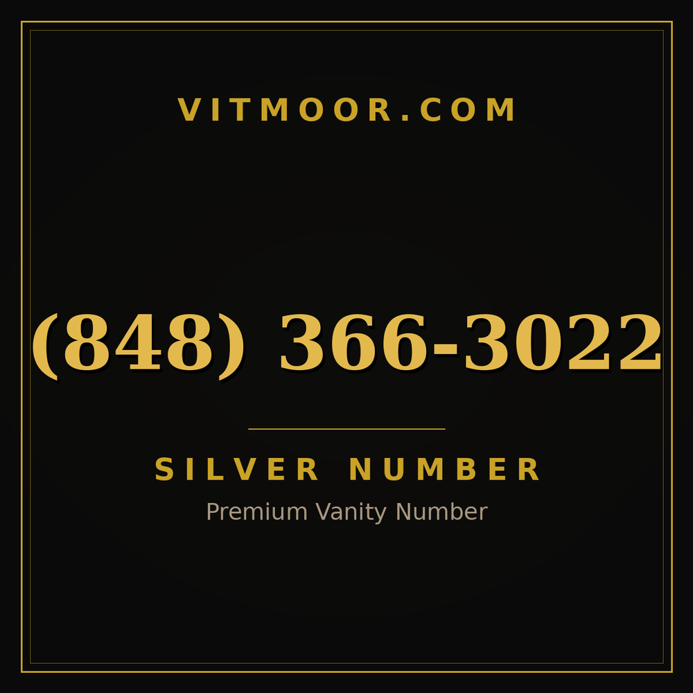 848 366-3022