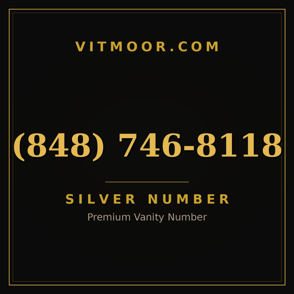 848 746-8118