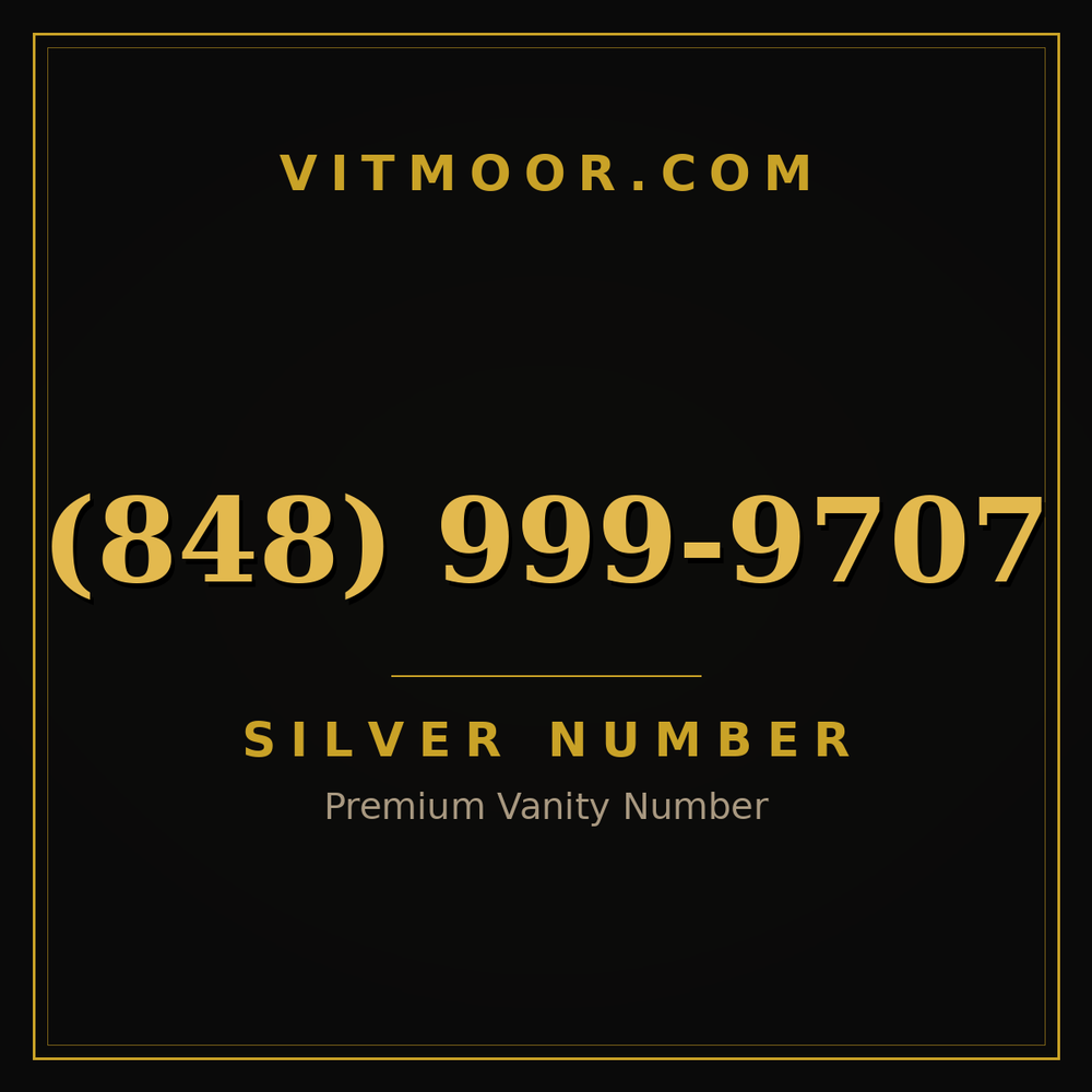 848 999-9707