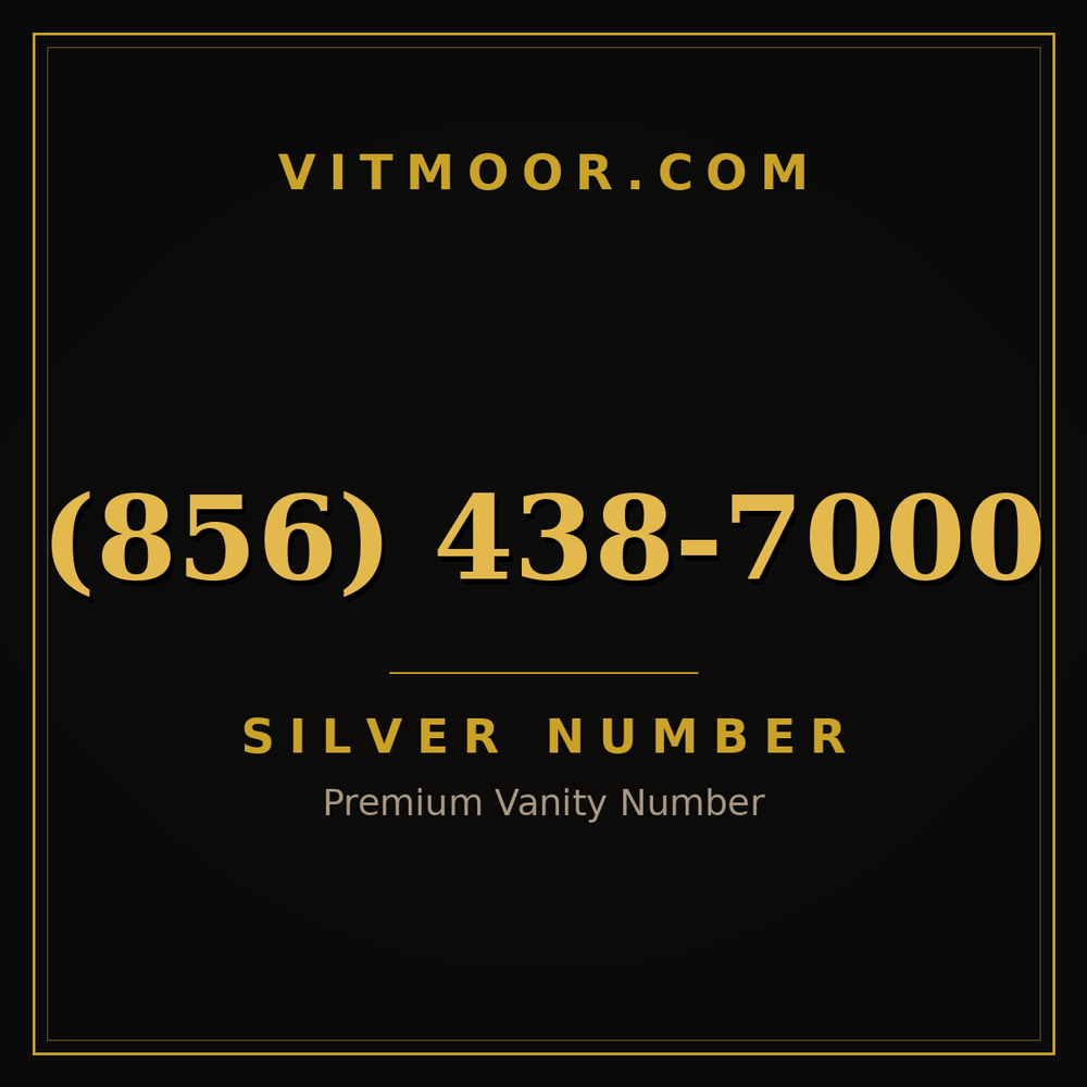 856 438-7000