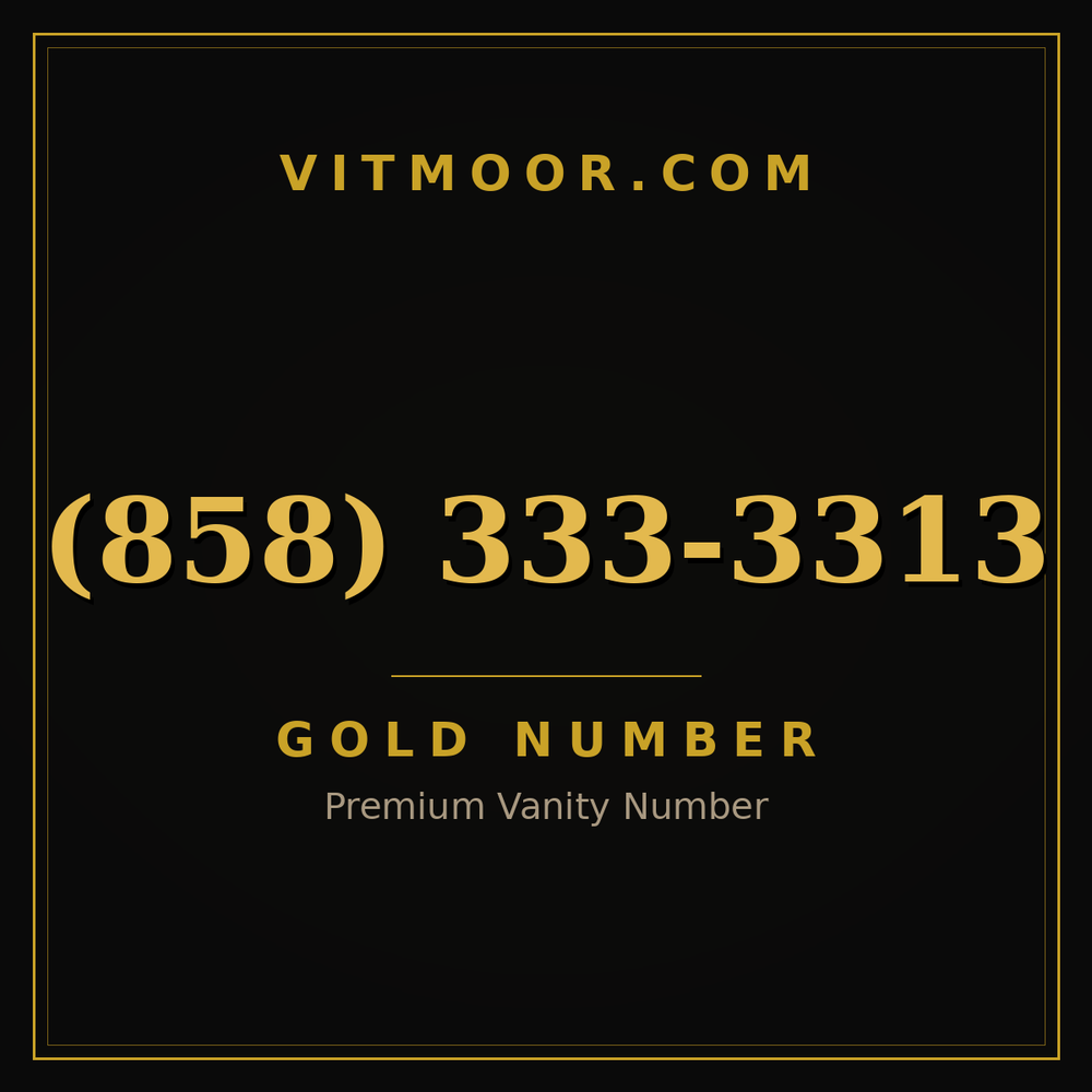 858 333-3313