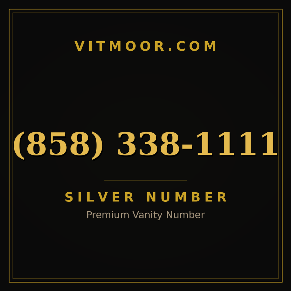 858 338-1111