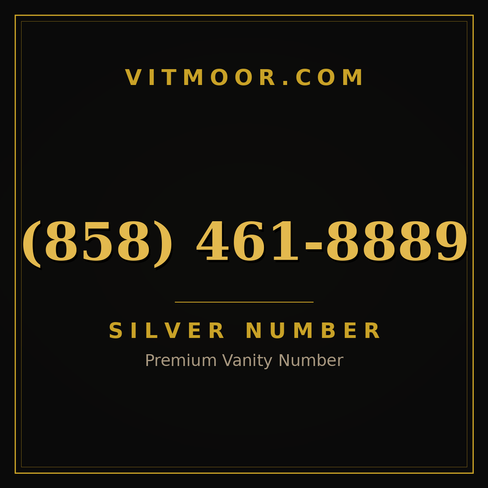 858 461-8889