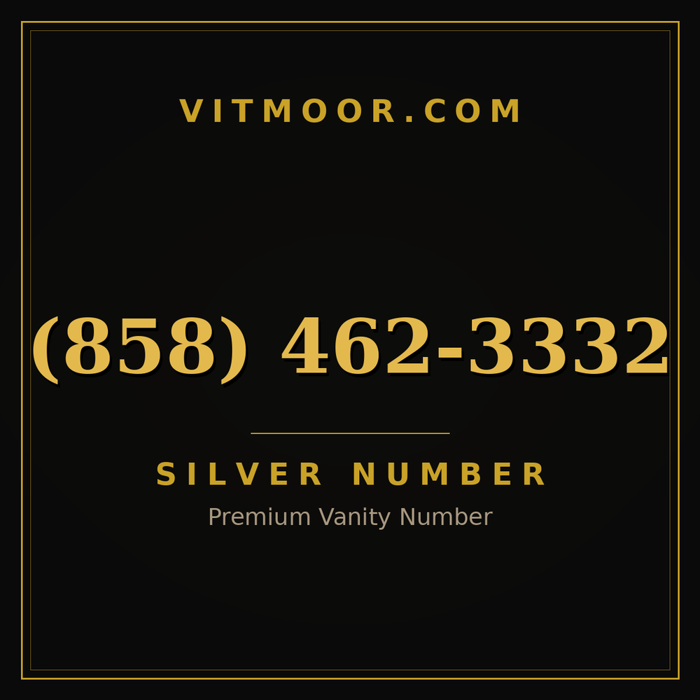 858 462-3332