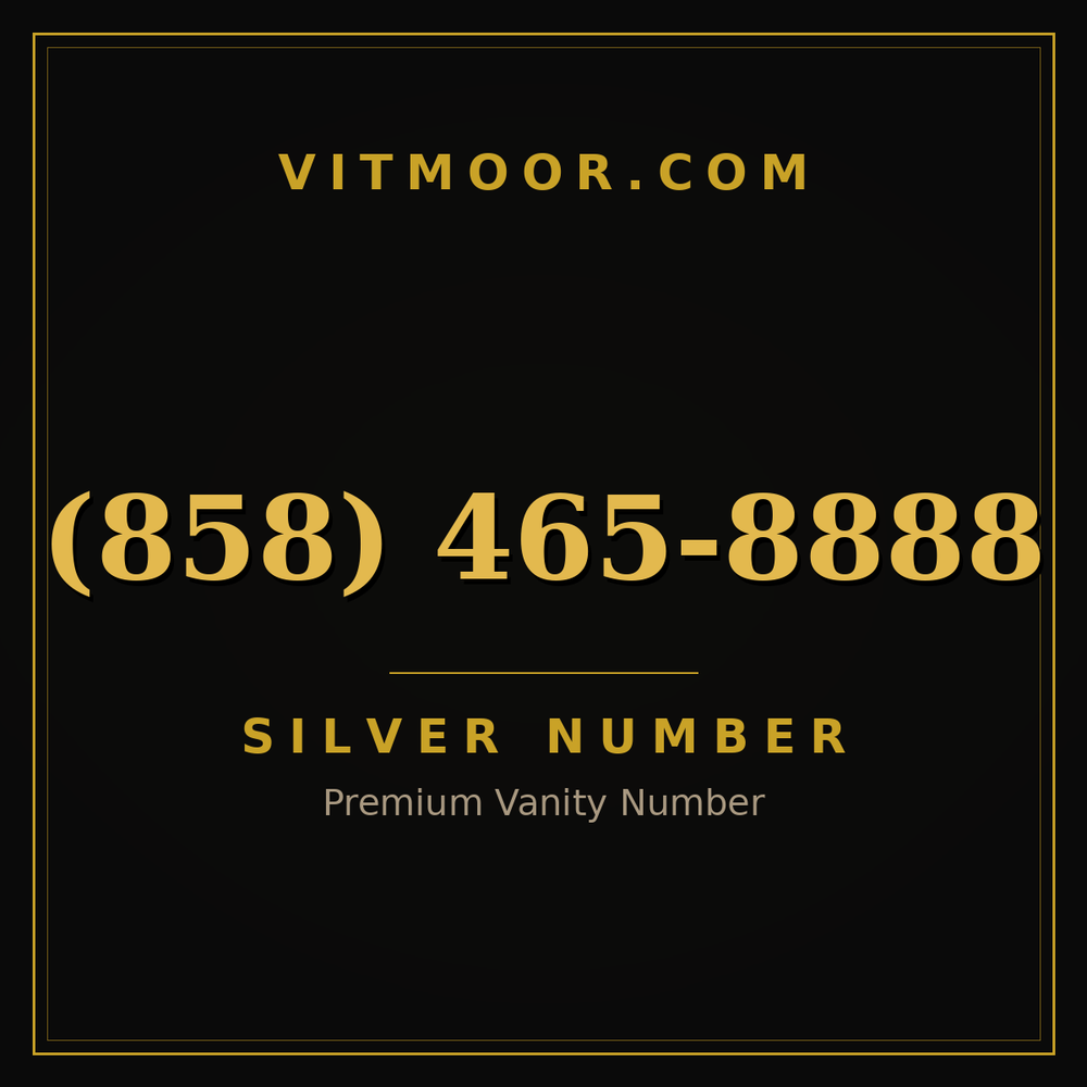 858 465-8888