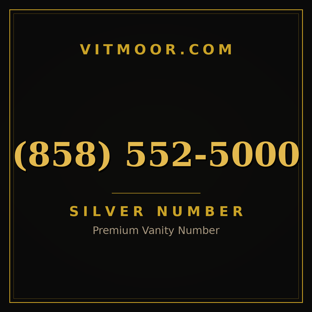 858 552-5000