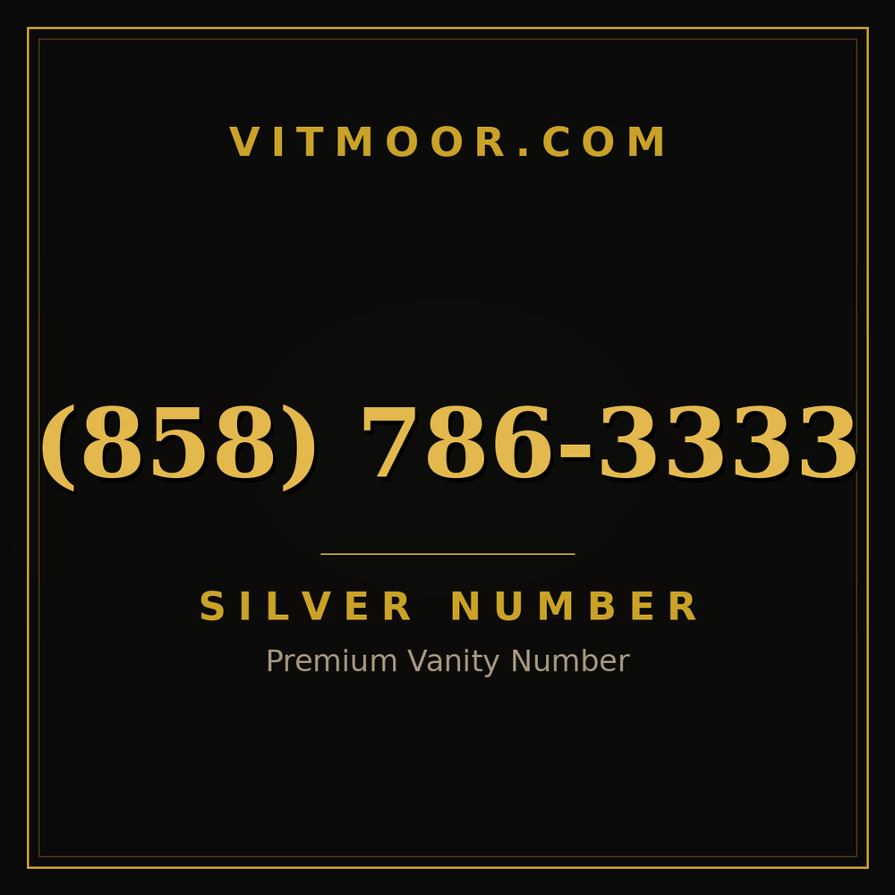 858 786-3333