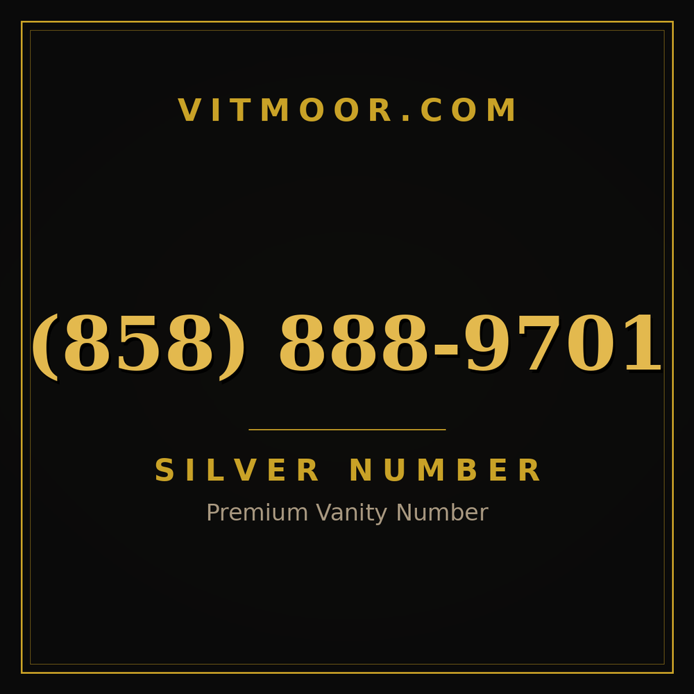 858 888-9701