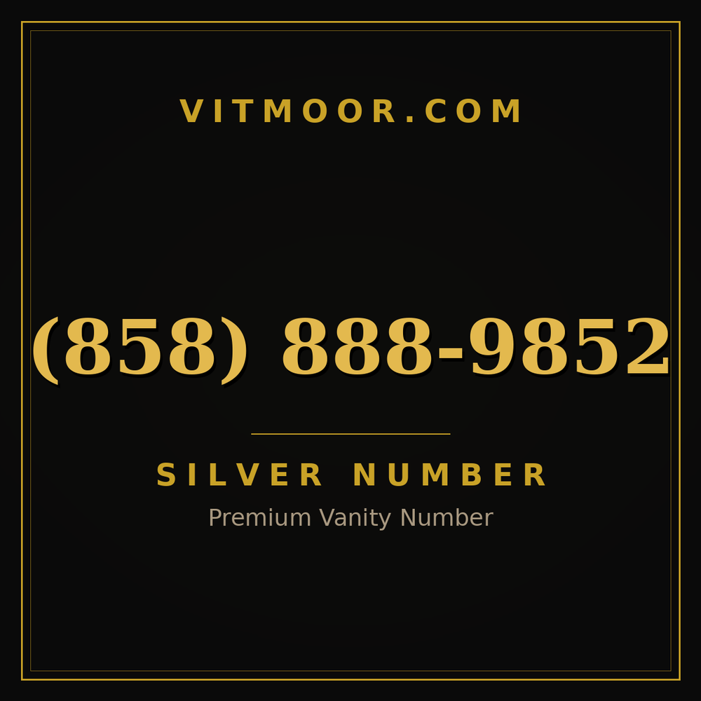 858 888-9852