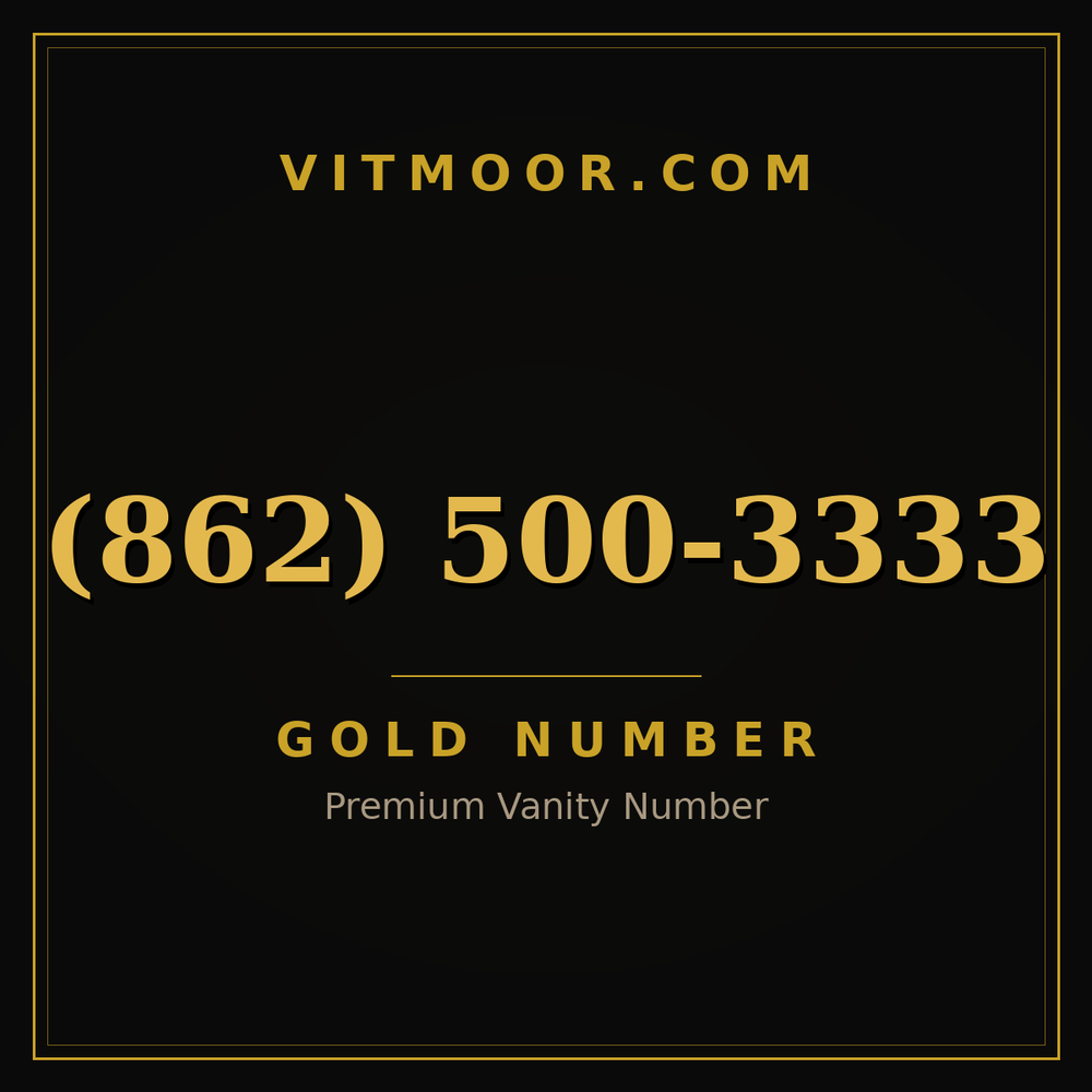 862 500-3333