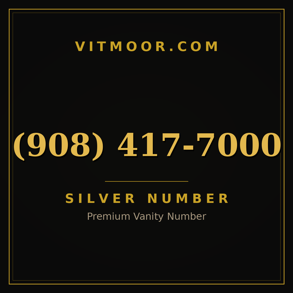 908 417-7000