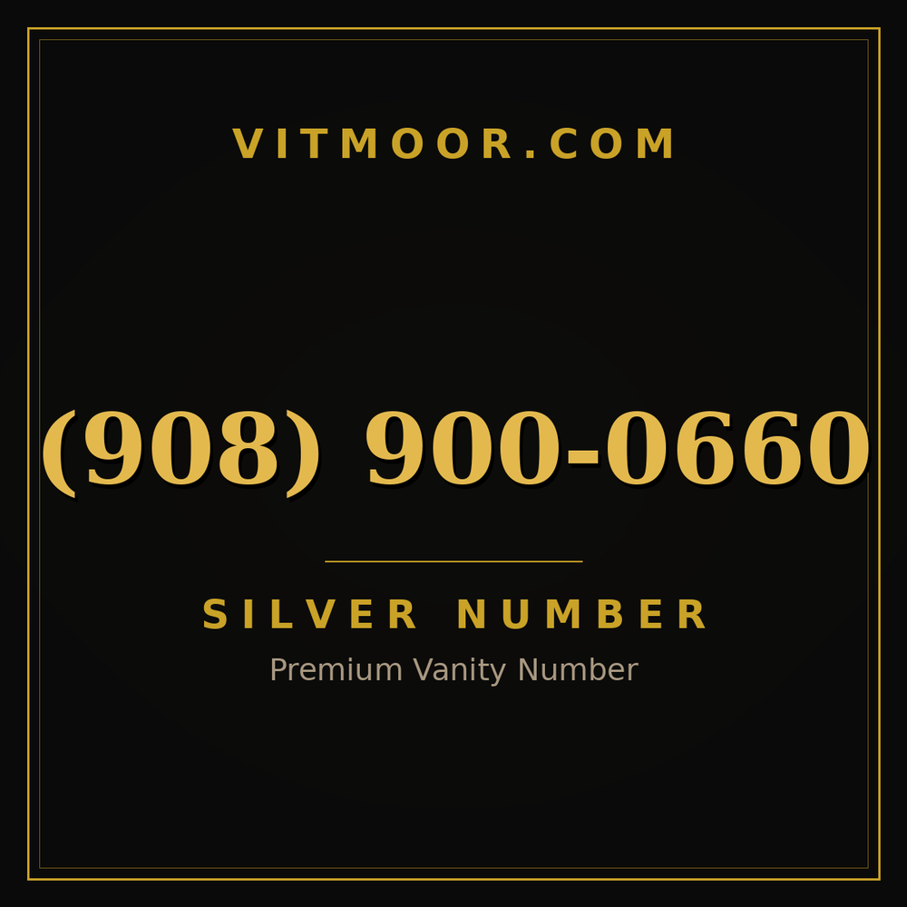 908 900-0660