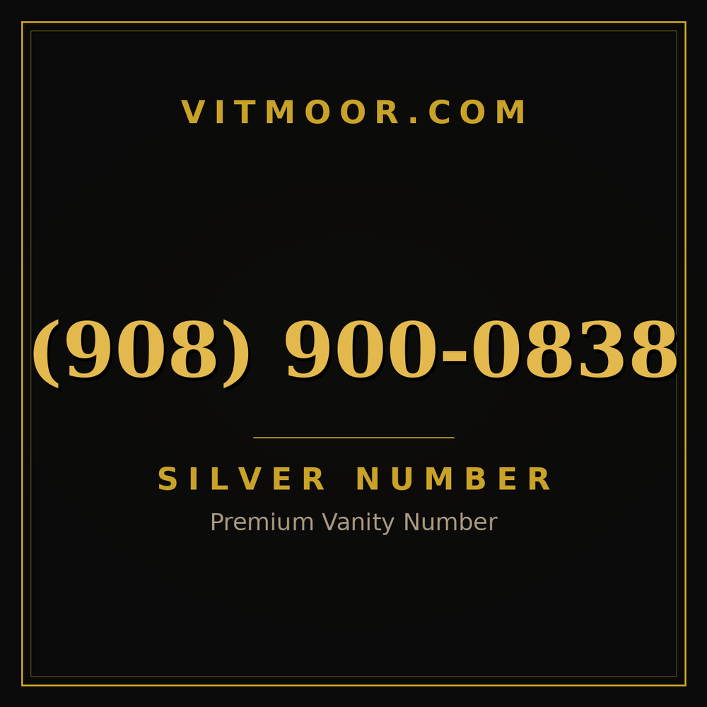 908 900-0838