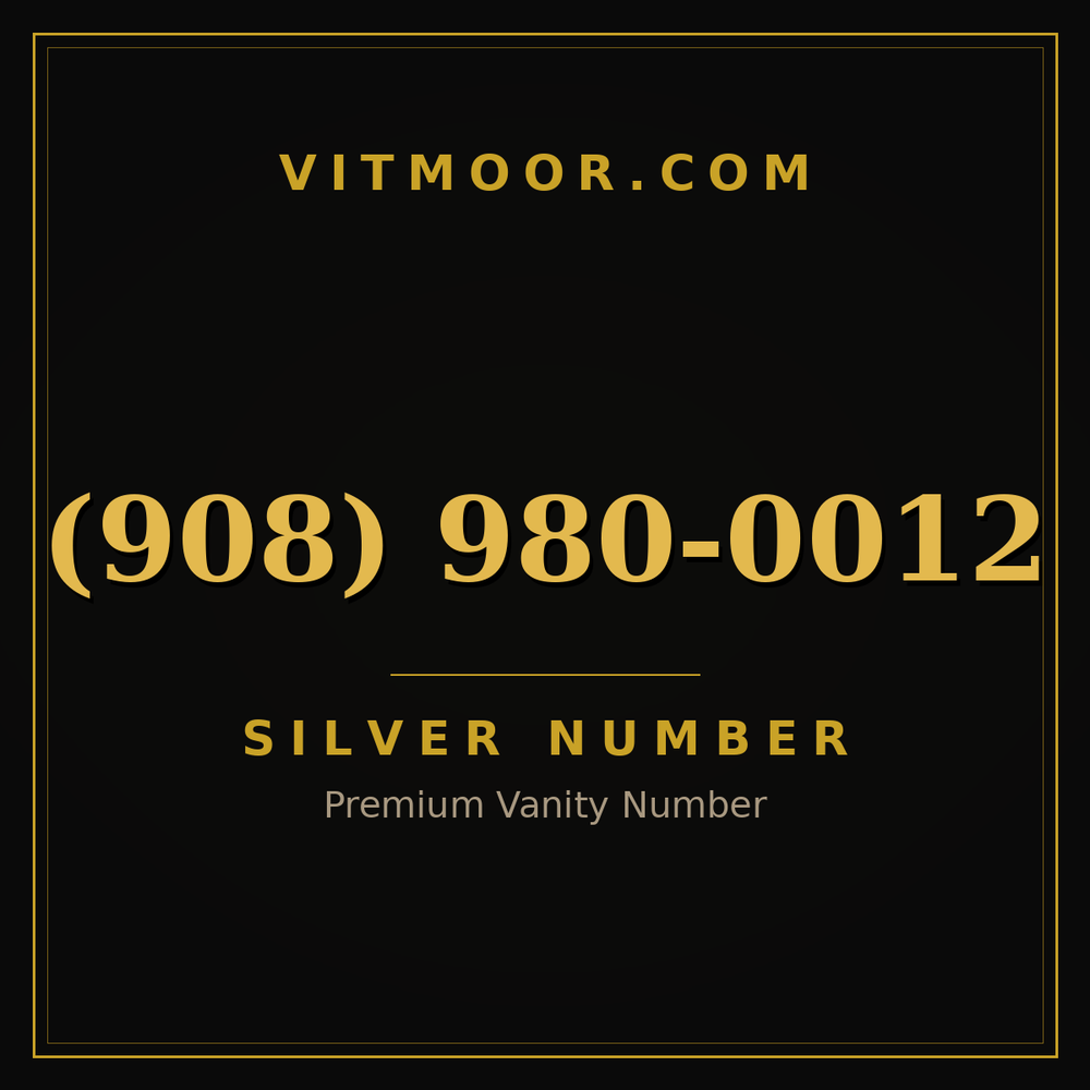 908 980-0012