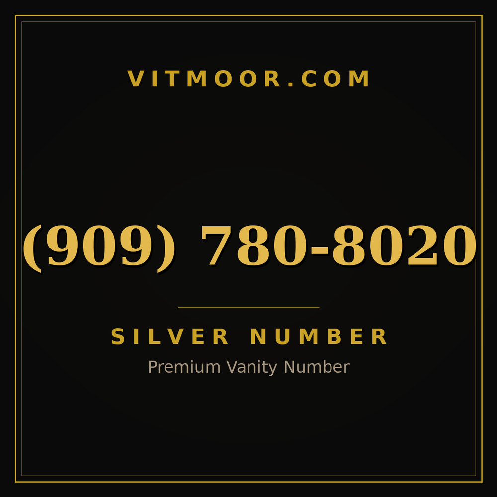 909 780-8020