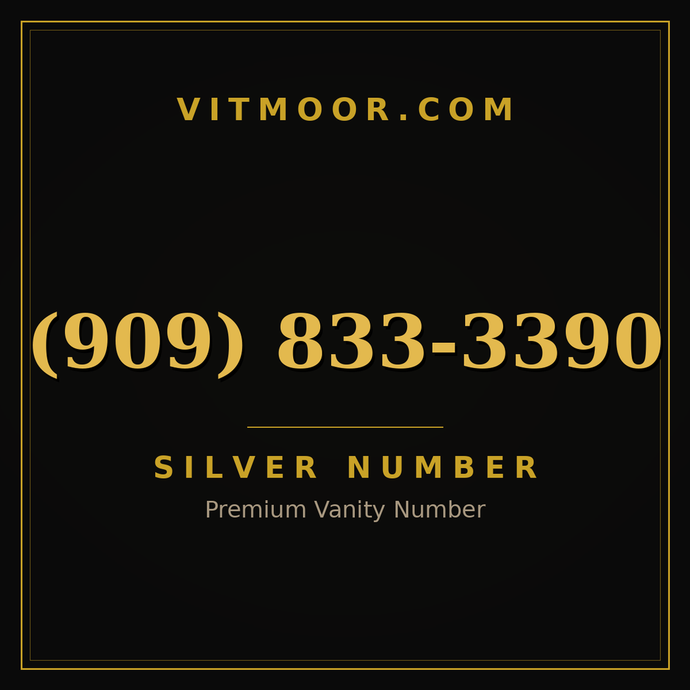 909 833-3390