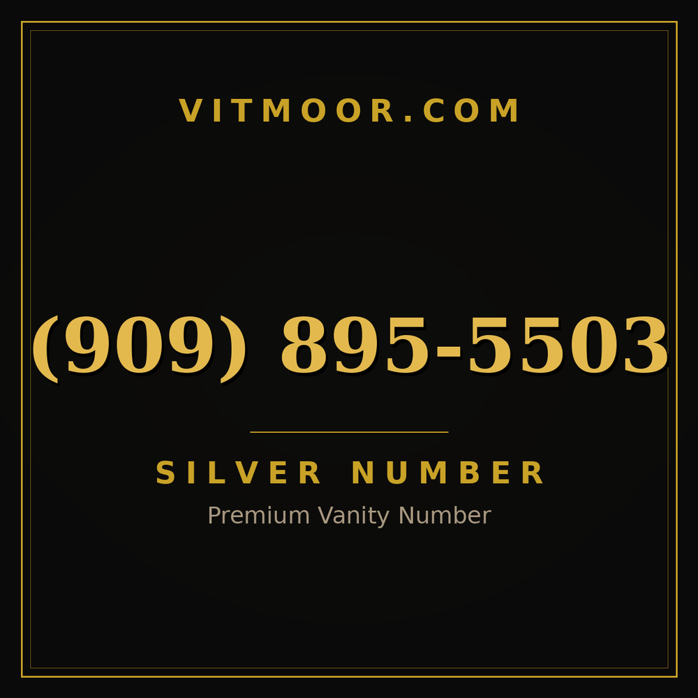909 895-5503