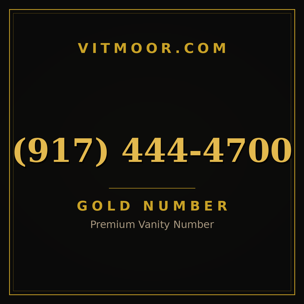 917 444-4700