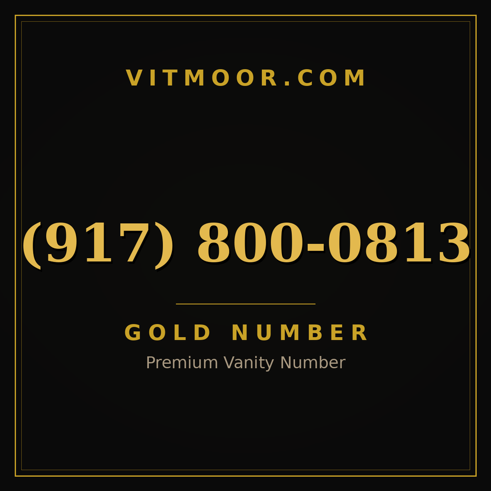 917 800-0813
