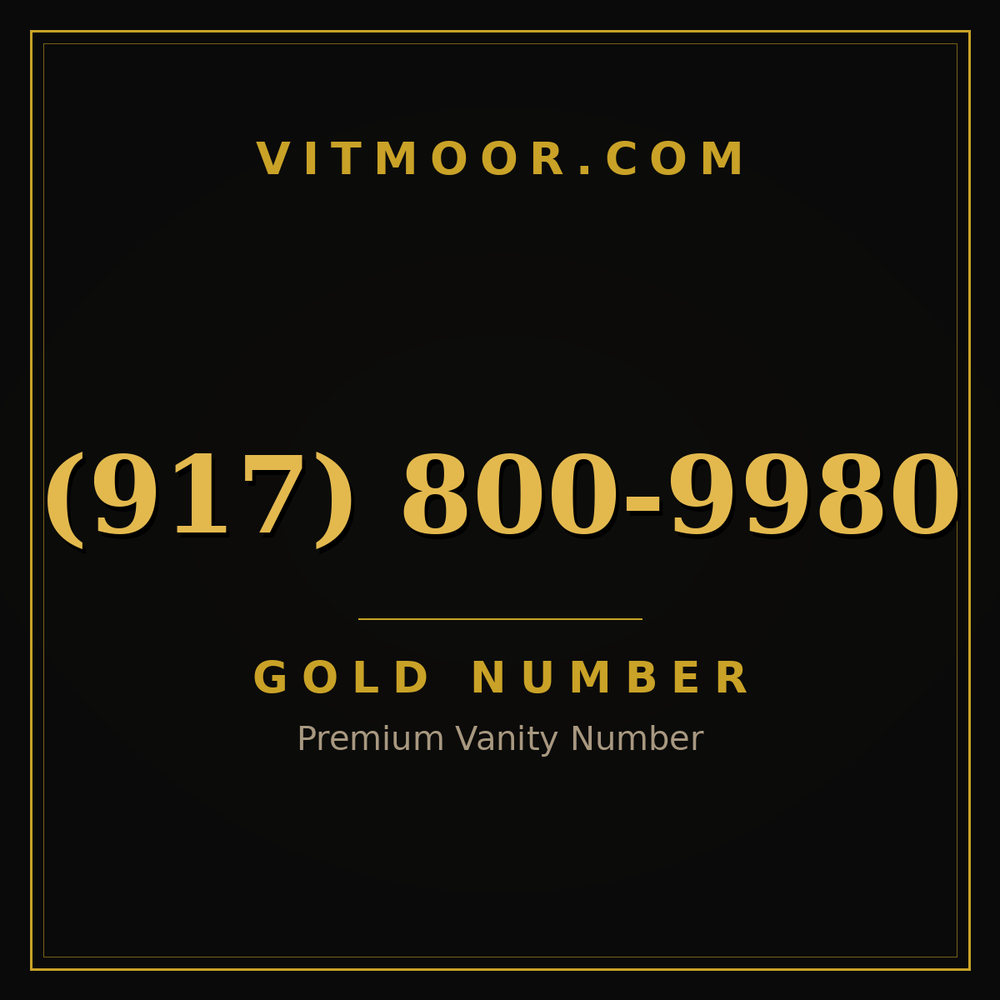 917 800-9980