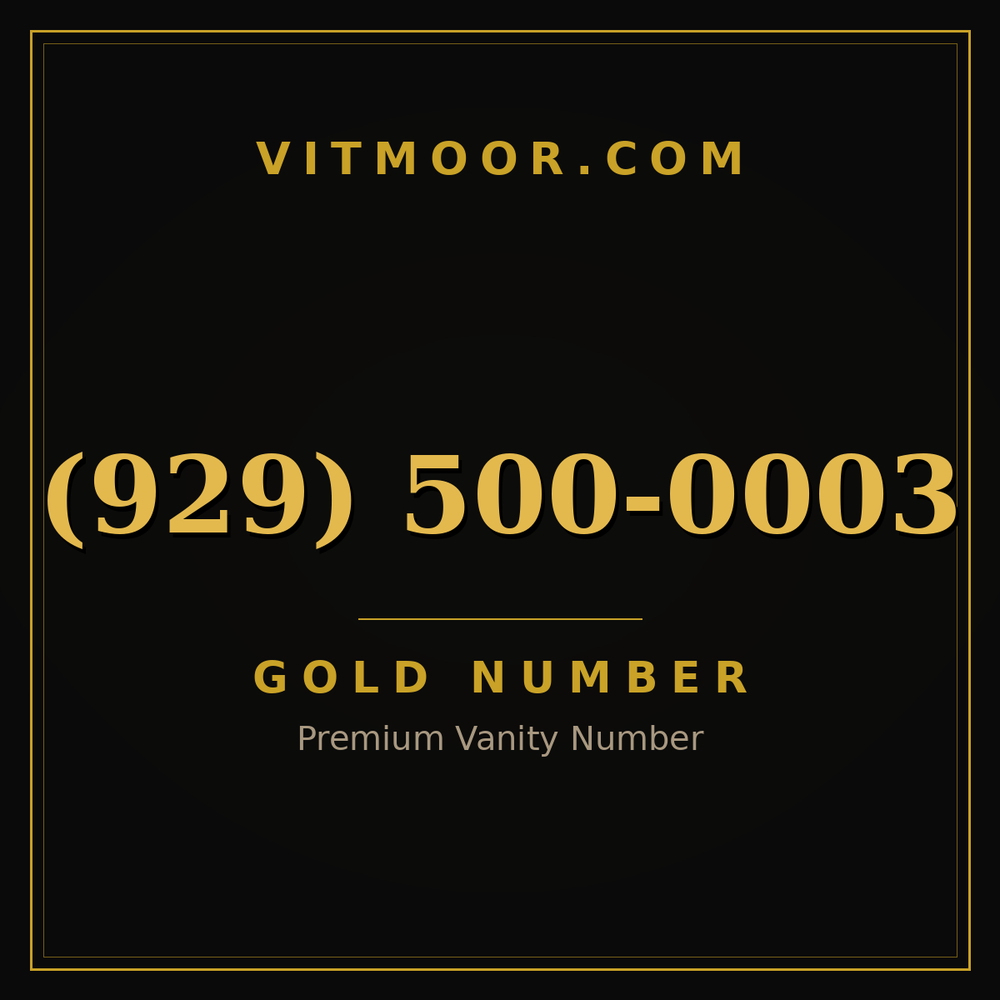 929 500-0003