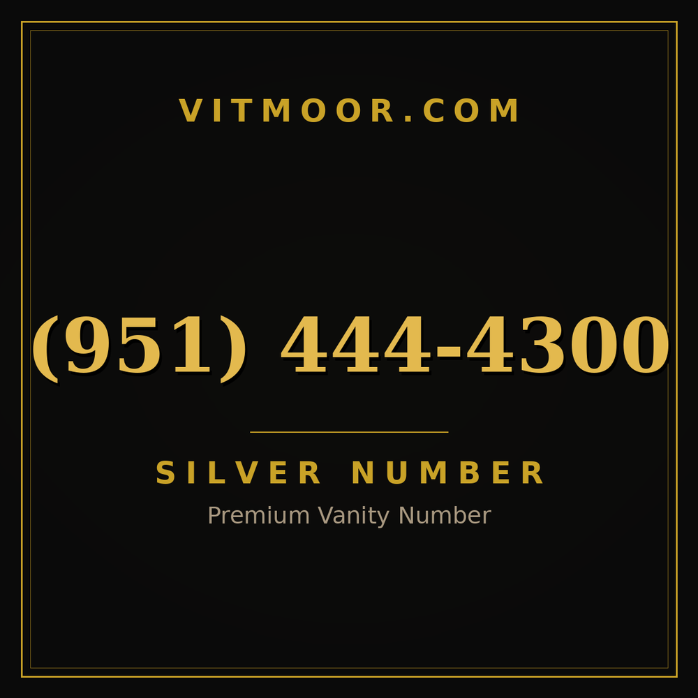 951 444-4300