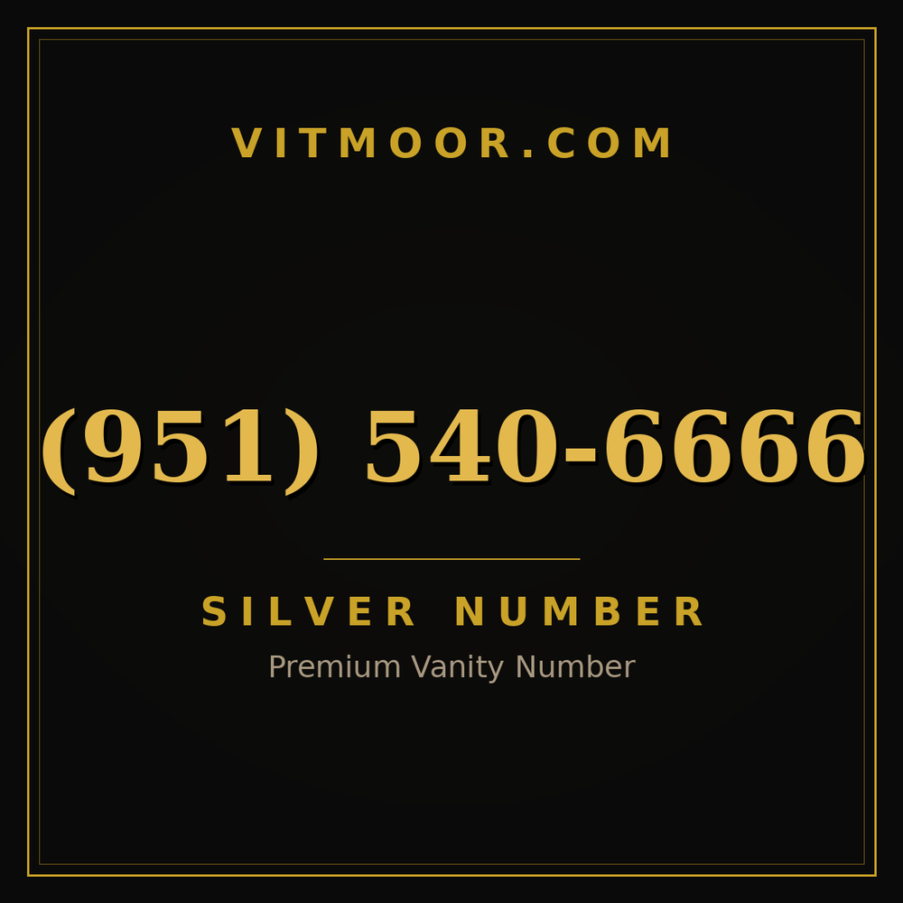 951 540-6666