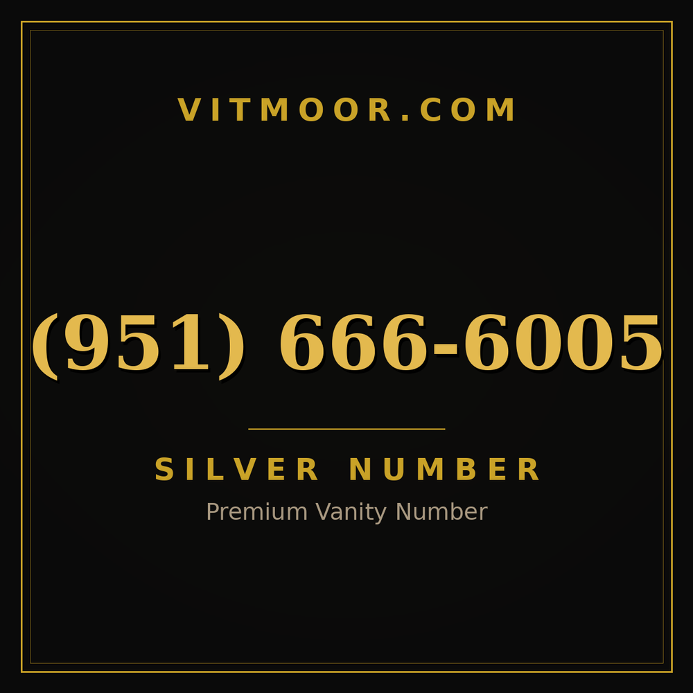 951 666-6005