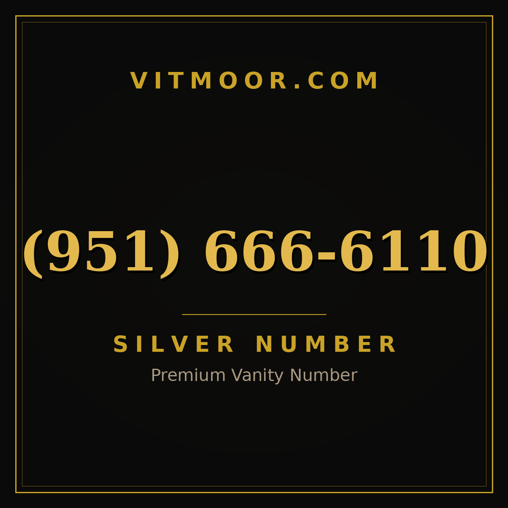 951 666-6110